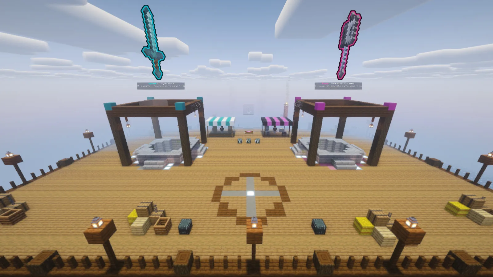Le spawn du FFA et ses kits